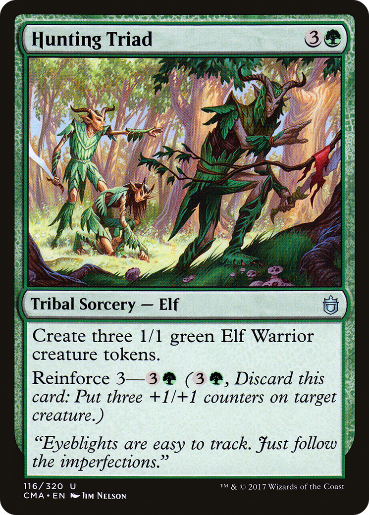 Hunting Triad (CMA-116) [Commander Anthology] MTG Single Wizards of the Coast