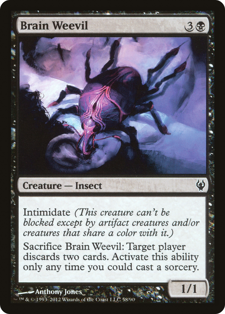 Brain Weevil (DDJ-058) [Misc] Duel Decks: Izzet vs. Golgari MTG Single Wizards of the Coast