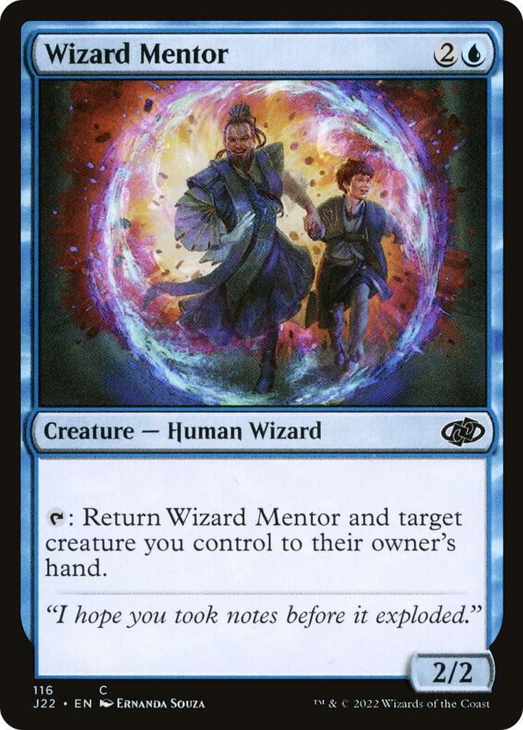 Wizard Mentor (J22-116) [Jumpstart 2022] MTG Single Wizards of the Coast