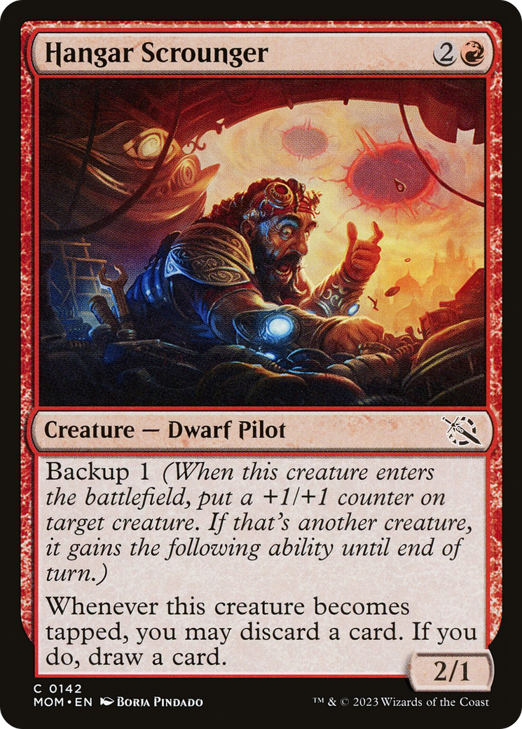 Hangar Scrounger (MOM-142) [March of the Machine] MTG Single Wizards of the Coast