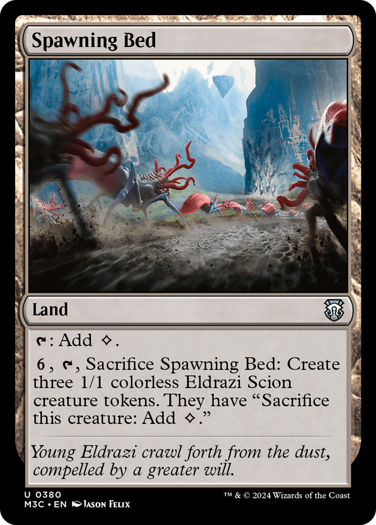 Spawning Bed (M3C-380) [Modern Horizons 3 Commander] MTG Single Wizards of the Coast