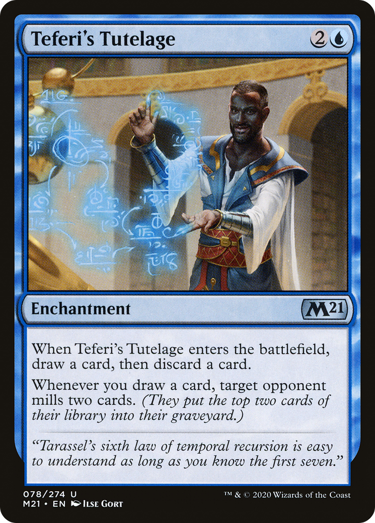 Teferi's Tutelage (M21-078) [Core Set 2021] MTG Single Wizards of the Coast
