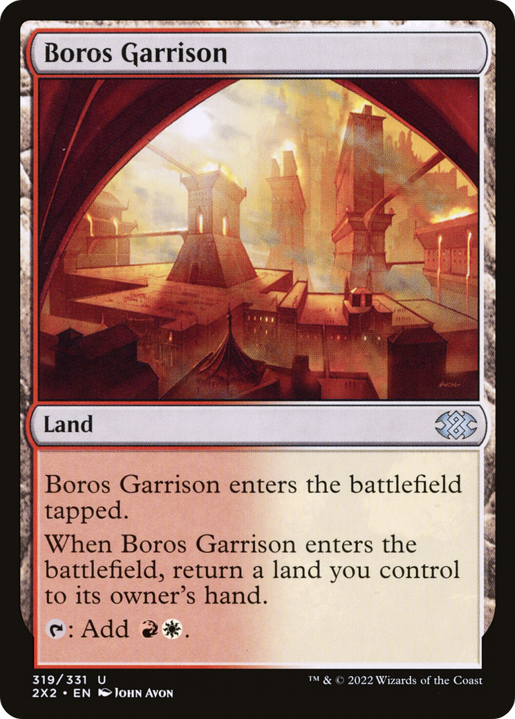 Boros Garrison (2X2-319) [Double Masters 2022] MTG Single Wizards of the Coast