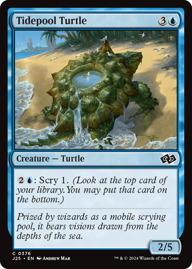 Tidepool Turtle (J25-376) [Foundations Jumpstart] MTG Single Wizards of the Coast