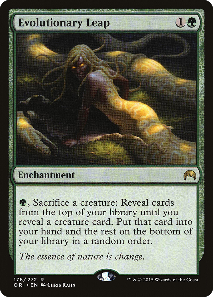 Evolutionary Leap (ORI-176) [Magic Origins] Foil MTG Single Wizards of the Coast