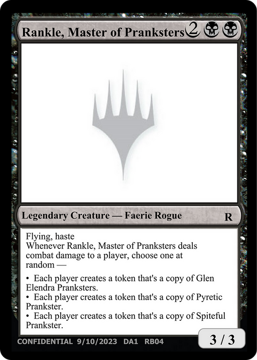 Rankle, Master of Pranksters (UNK-RB04E) [Misc] Unknown Event MTG Single Wizards of the Coast