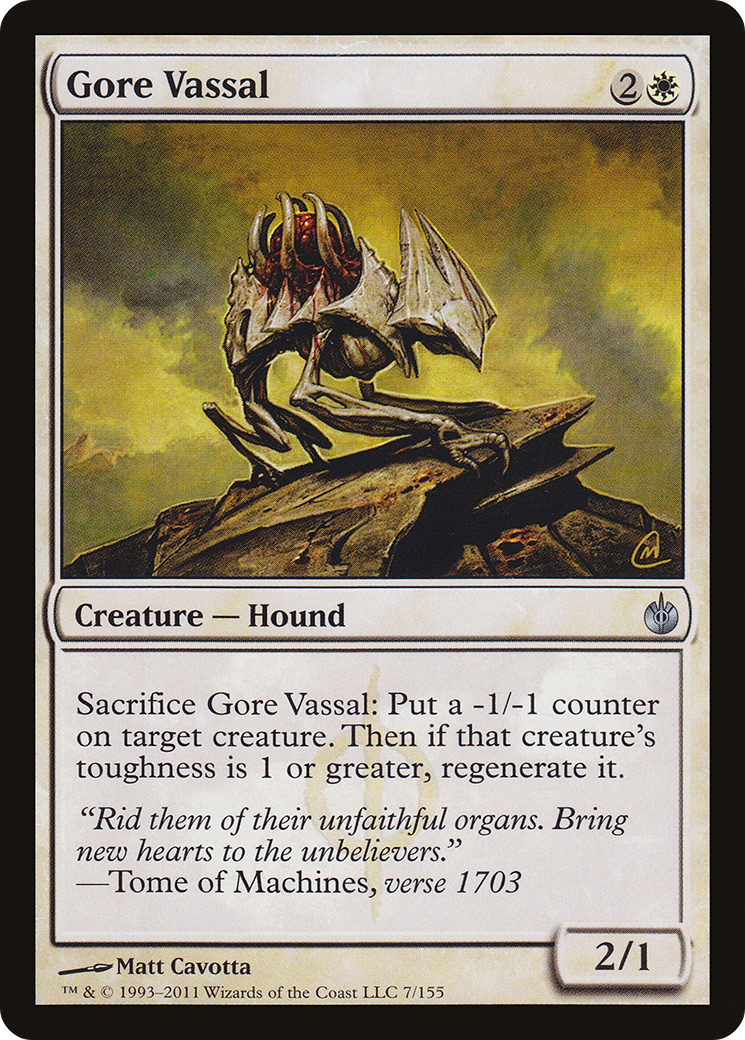 Gore Vassal (MBS-007) [Mirrodin Besieged] MTG Single Wizards of the Coast