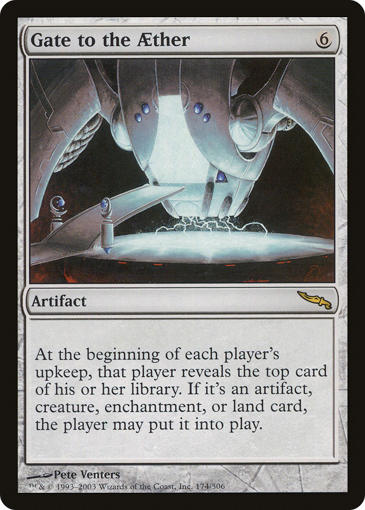 Gate to the Aether (MRD-174) [Mirrodin] Foil MTG Single Wizards of the Coast