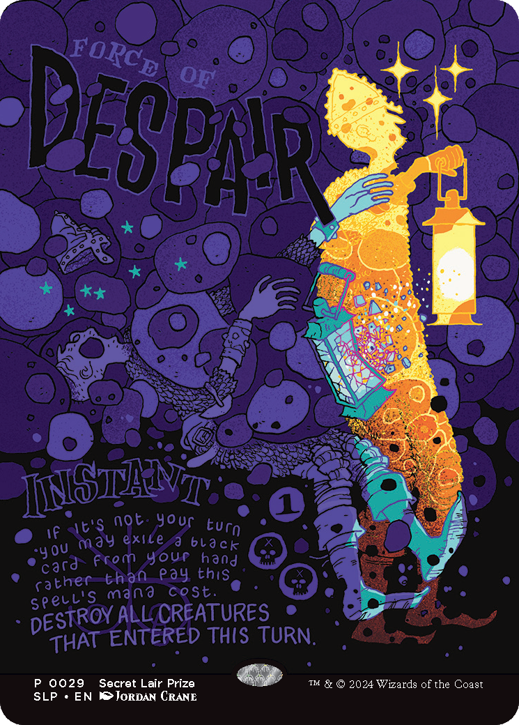 Force of Despair (SLP-029) [Secret Lair] Showdown MTG Single Wizards of the Coast