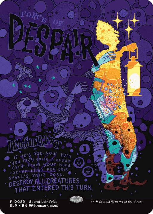 Force of Despair (SLP-029) [Secret Lair] Showdown Foil MTG Single Wizards of the Coast