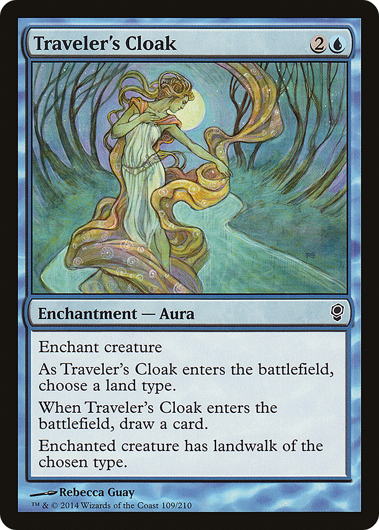 Traveler's Cloak (CNS-109) [Conspiracy] MTG Single Wizards of the Coast
