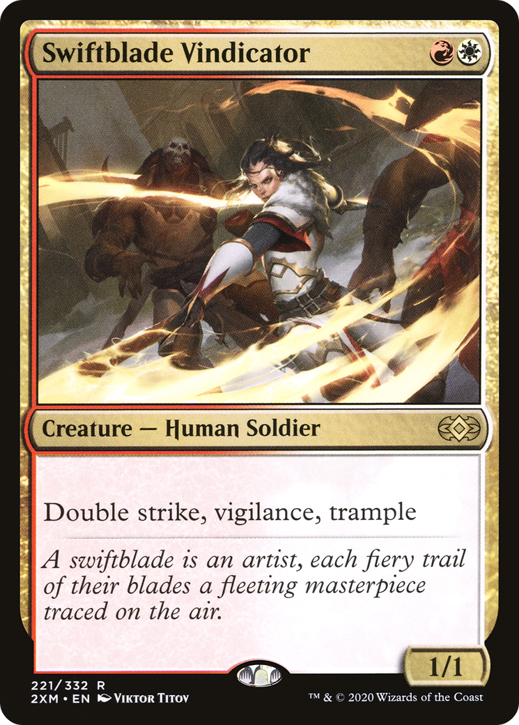 Swiftblade Vindicator (2XM-221) [Double Masters] MTG Single Wizards of the Coast