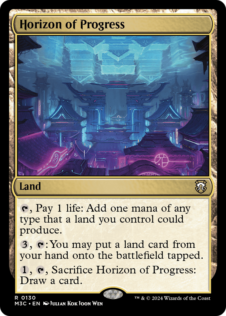Horizon of Progress (M3C-130) [Modern Horizons 3 Commander] MTG Single Wizards of the Coast