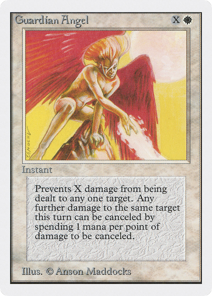 Guardian Angel (2ED-022) [Oldschool] Unlimited Edition MTG Single Wizards of the Coast