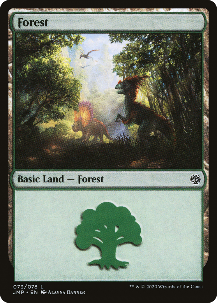 Forest (JMP-073) [Jumpstart] MTG Single Wizards of the Coast