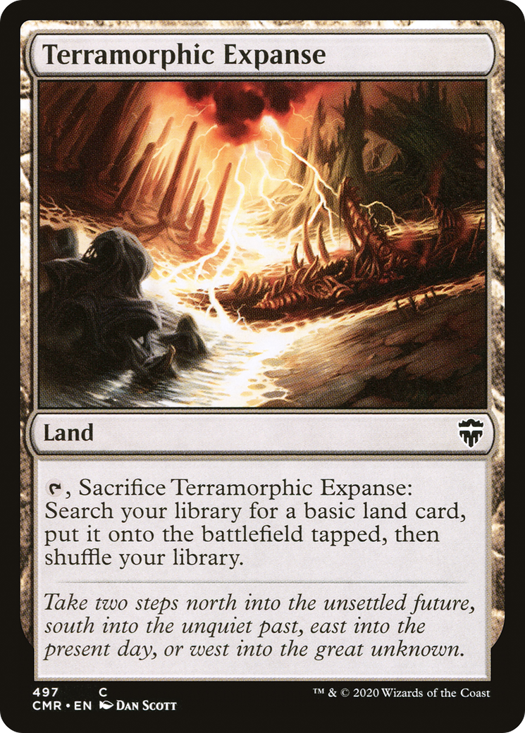 Terramorphic Expanse (497) (CMR-497) [Commander Legends] MTG Single Wizards of the Coast