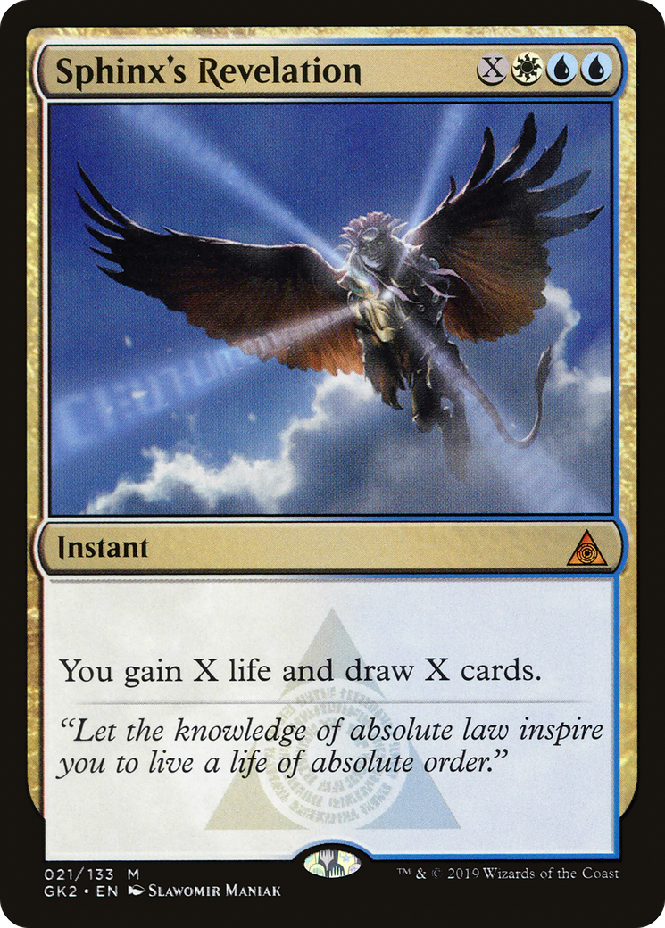 Sphinx's Revelation (GK2-021) [Misc] RNA Guild Kit MTG Single Wizards of the Coast