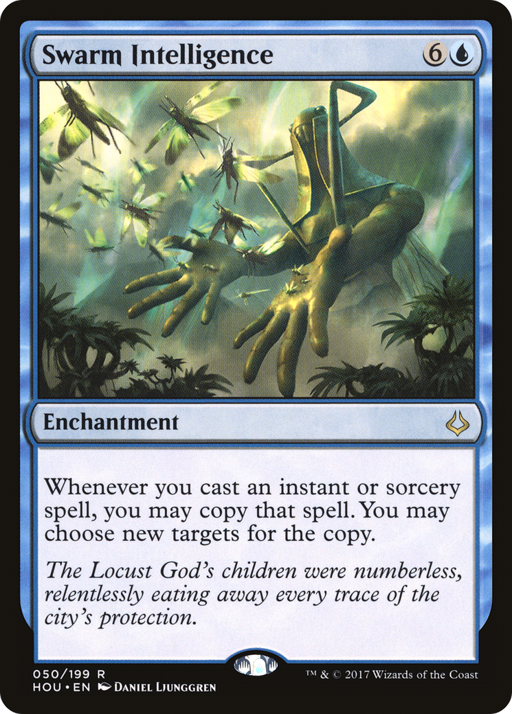 Swarm Intelligence (HOU-050) [Hour of Devastation] MTG Single Wizards of the Coast