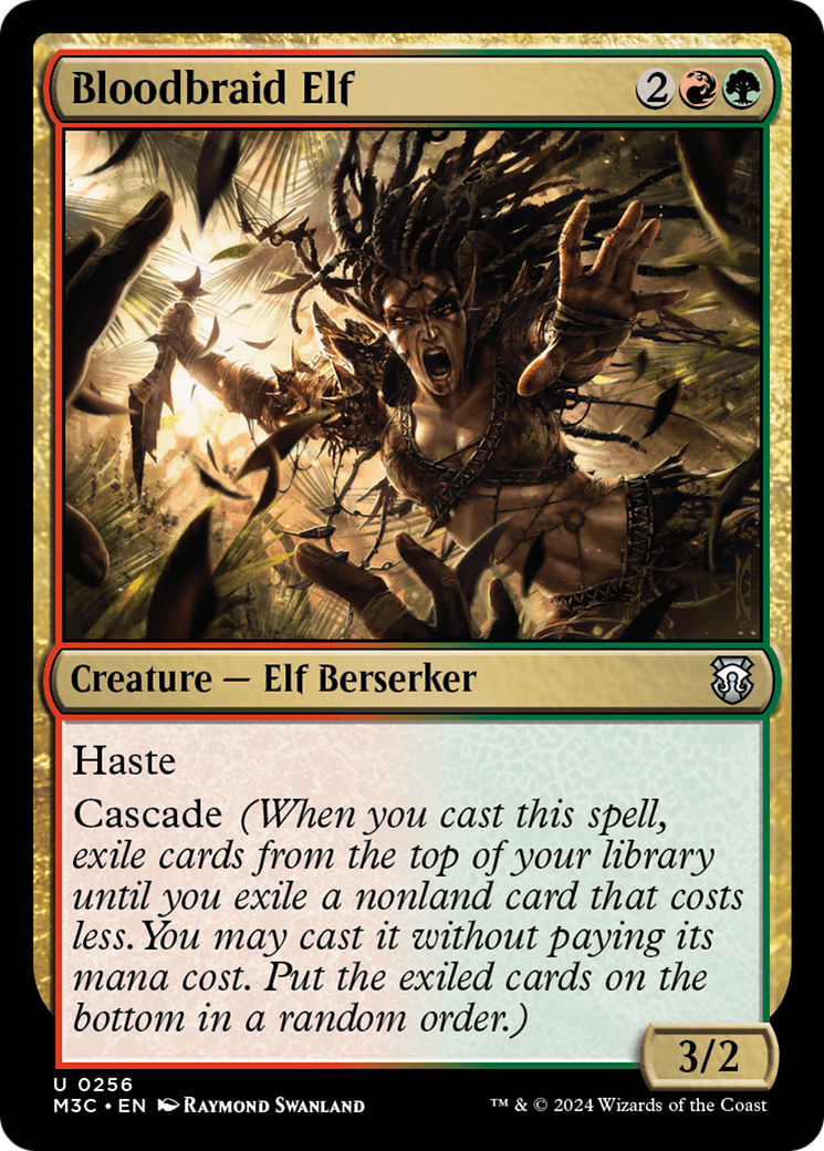Bloodbraid Elf (M3C-256) [Modern Horizons 3 Commander] MTG Single Wizards of the Coast