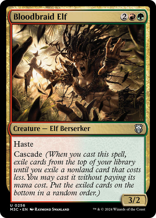 Bloodbraid Elf (M3C-256) [Modern Horizons 3 Commander] MTG Single Wizards of the Coast