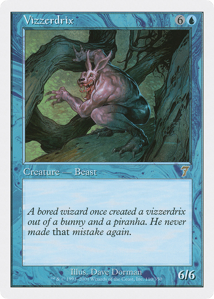 Vizzerdrix (7ED-110) [7th Edition] Foil MTG Single Wizards of the Coast