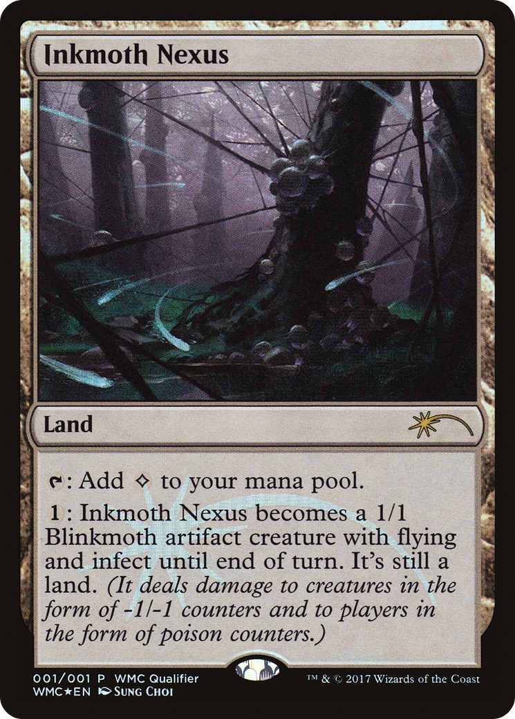 Inkmoth Nexus (WMCQ-001) [Misc] World Magic Cup Qualifiers Foil MTG Single Wizards of the Coast