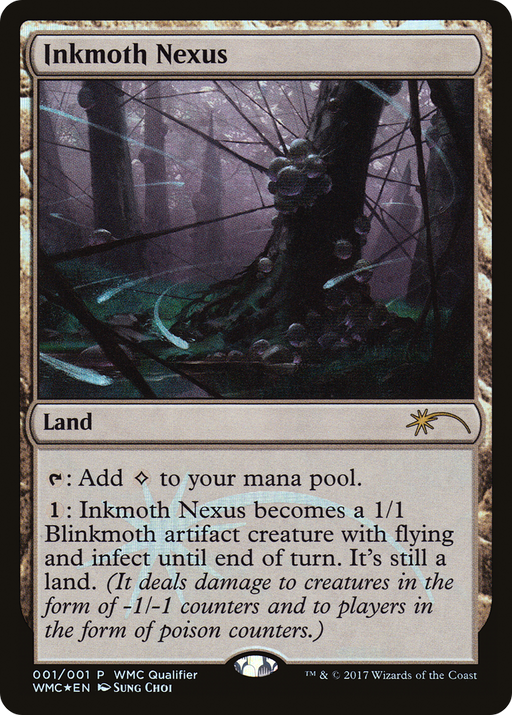 Inkmoth Nexus (WMCQ-001) [Misc] World Magic Cup Qualifiers Foil MTG Single Wizards of the Coast