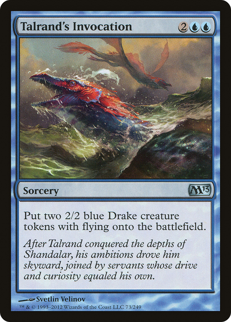 Talrand's Invocation (M13-073) [Magic 2013] MTG Single Wizards of the Coast