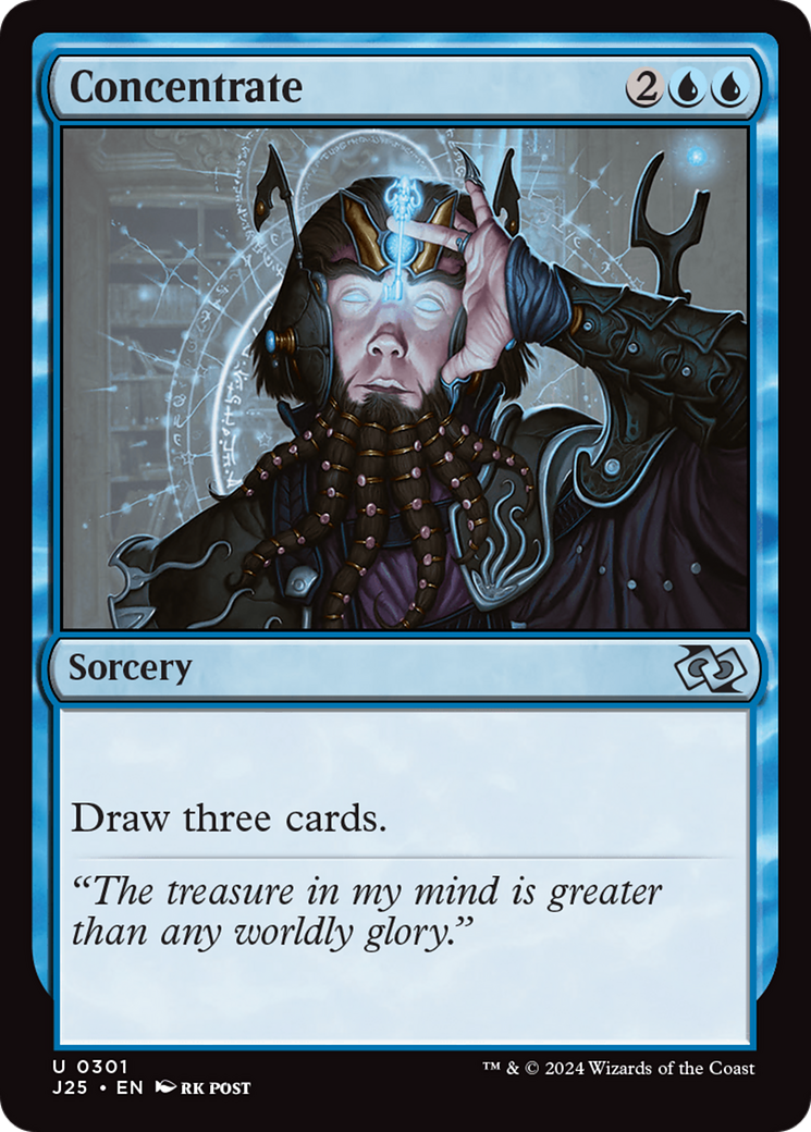 Concentrate (J25-301) [Foundations Jumpstart] MTG Single Wizards of the Coast