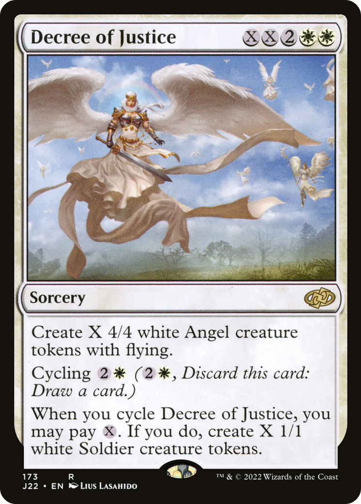 Decree of Justice (J22-173) [Jumpstart 2022] MTG Single Wizards of the Coast