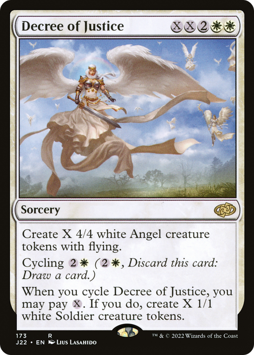 Decree of Justice (J22-173) [Jumpstart 2022] MTG Single Wizards of the Coast