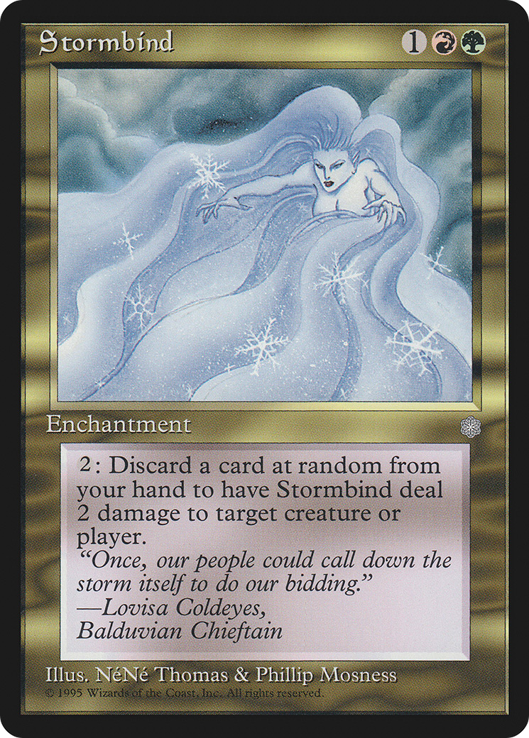 Stormbind (ICE-) [Ice Age] MTG Single Wizards of the Coast