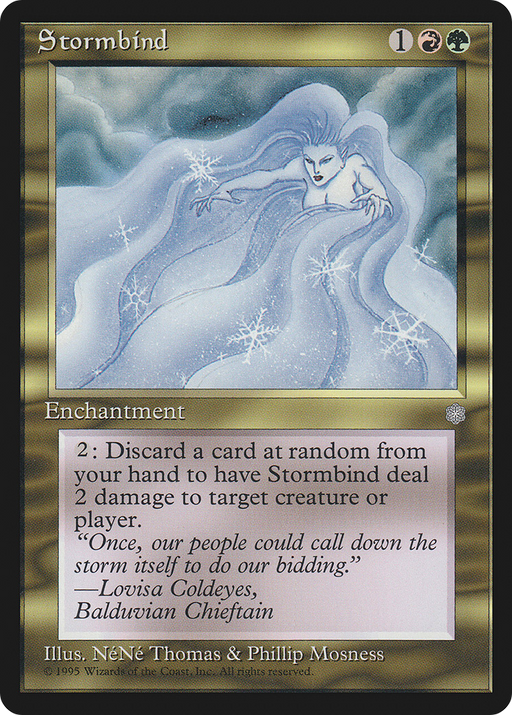 Stormbind (ICE-) [Ice Age] MTG Single Wizards of the Coast