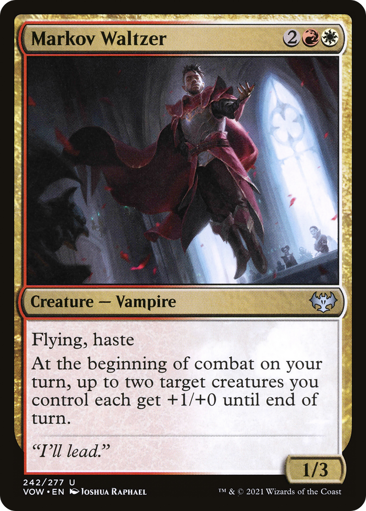 Markov Waltzer (VOW-242) [Innistrad: Crimson Vow] MTG Single Wizards of the Coast