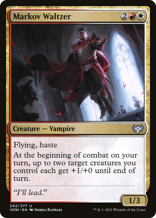 Markov Waltzer (VOW-242) [Innistrad: Crimson Vow] MTG Single Wizards of the Coast