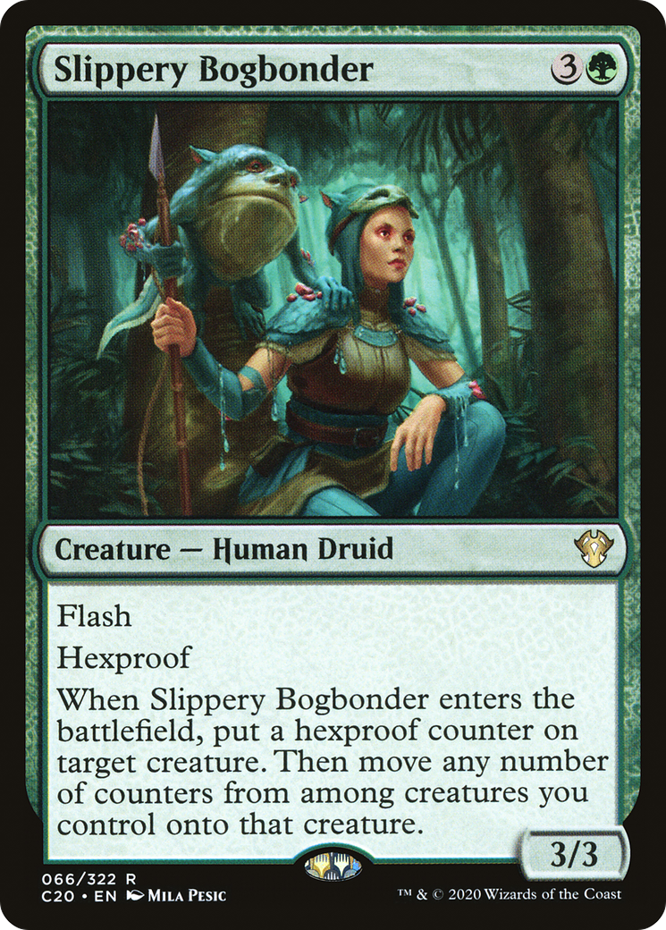 Slippery Bogbonder (C20-066) [Commander 2020] MTG Single Wizards of the Coast