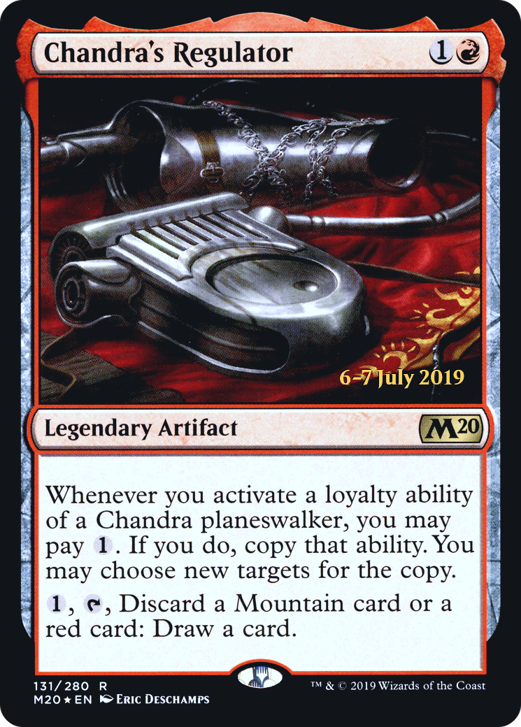 Chandra's Regulator (PRE-131) [Core Set 2020 Promos] Foil MTG Single Wizards of the Coast