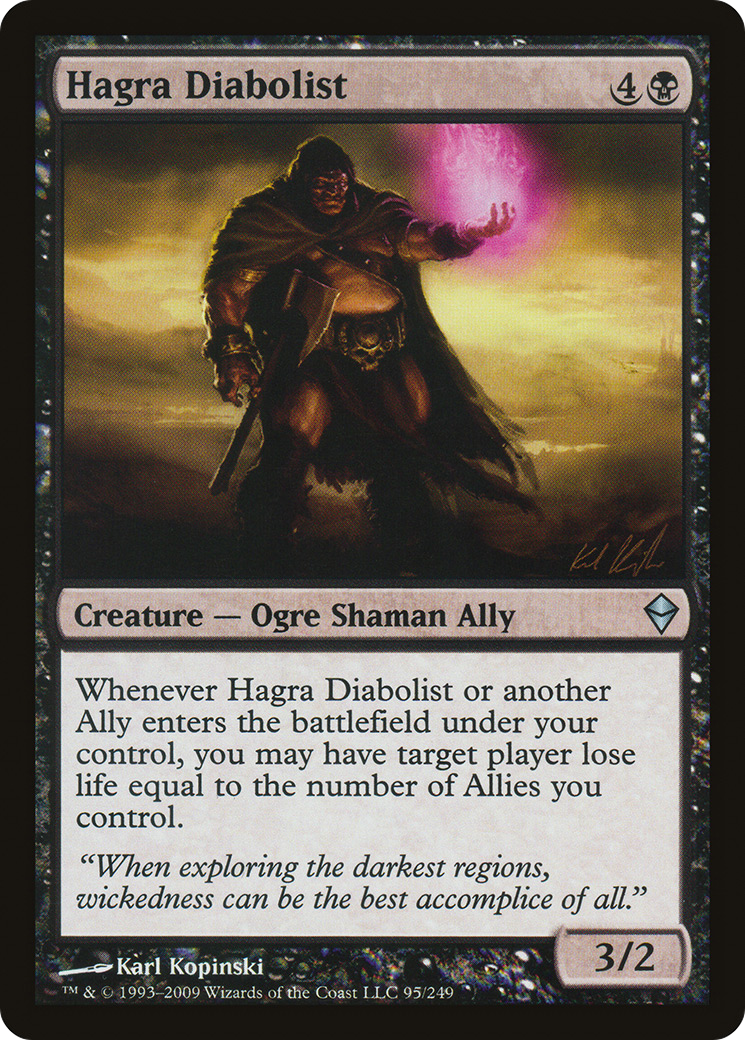 Hagra Diabolist (ZEN-095) [Zendikar] MTG Single Wizards of the Coast