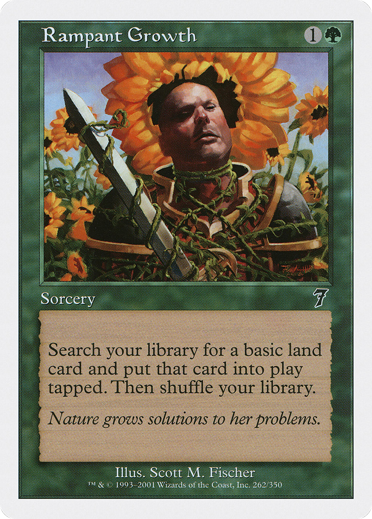 Rampant Growth (7ED-262) [7th Edition] MTG Single Wizards of the Coast