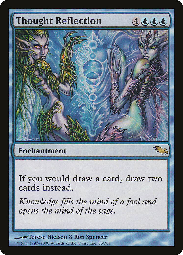 Thought Reflection (SHM-053) [Shadowmoor] Foil MTG Single Wizards of the Coast