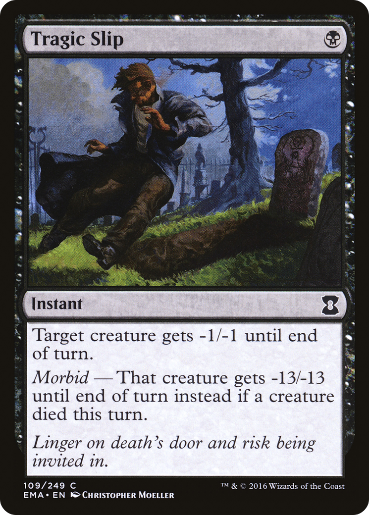 Tragic Slip (EMA-109) [Eternal Masters] MTG Single Wizards of the Coast