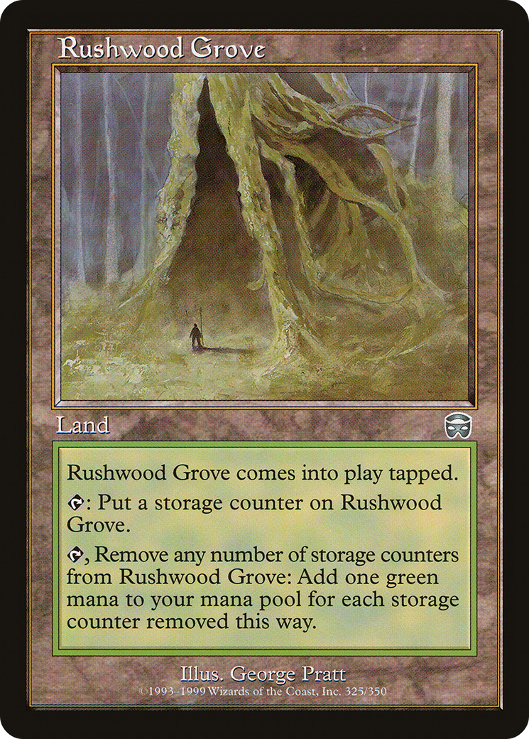 Rushwood Grove (MMQ-325) [Mercadian Masques] MTG Single Wizards of the Coast