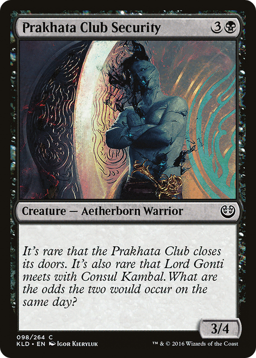 Prakhata Club Security (KLD-098) [Kaladesh] MTG Single Wizards of the Coast