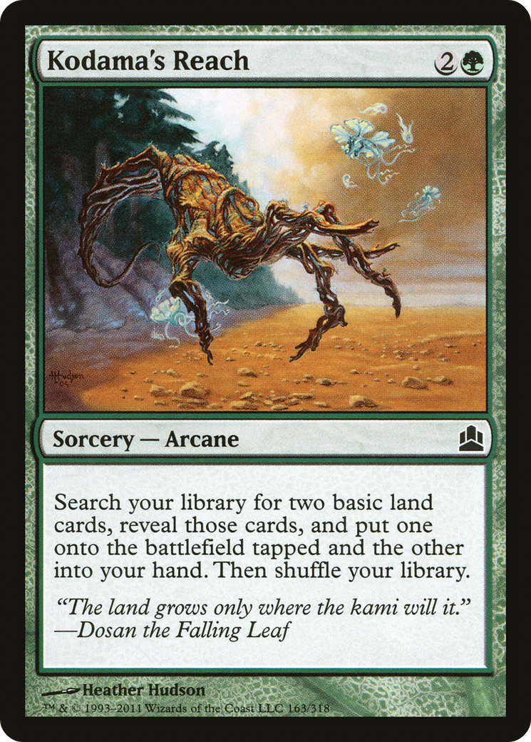 Kodama's Reach (CMD-163) [Commander 2011] MTG Single Wizards of the Coast