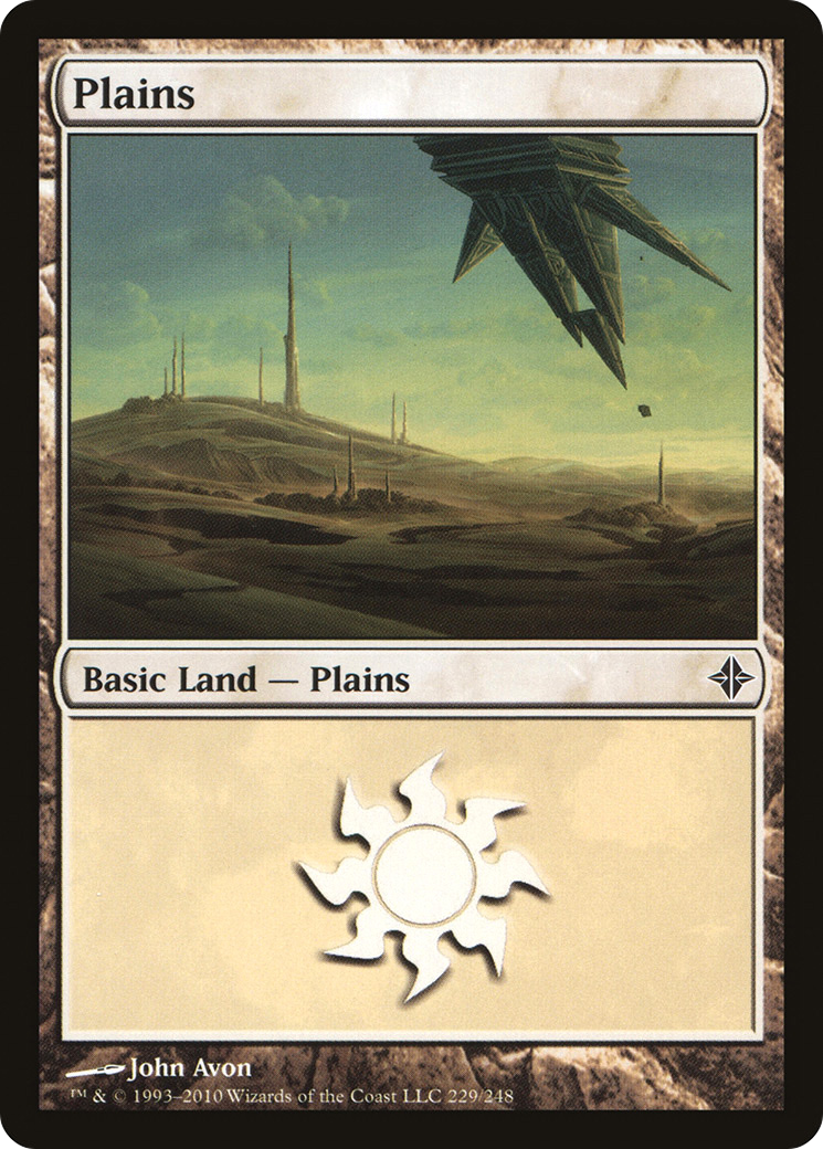 Plains (ROE-229) [Rise of the Eldrazi] MTG Single Wizards of the Coast