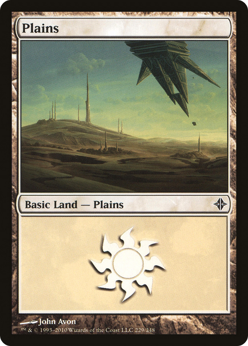 Plains (ROE-229) [Rise of the Eldrazi] MTG Single Wizards of the Coast