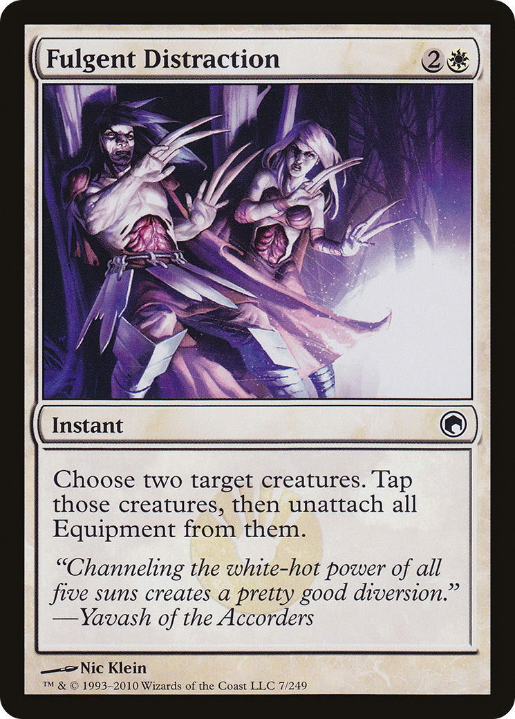 Fulgent Distraction (SOM-007) [Scars of Mirrodin] MTG Single Wizards of the Coast