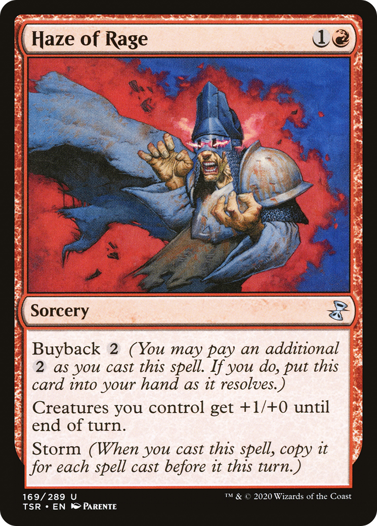Haze of Rage (TSR-169) [Time Spiral Remastered] MTG Single Wizards of the Coast