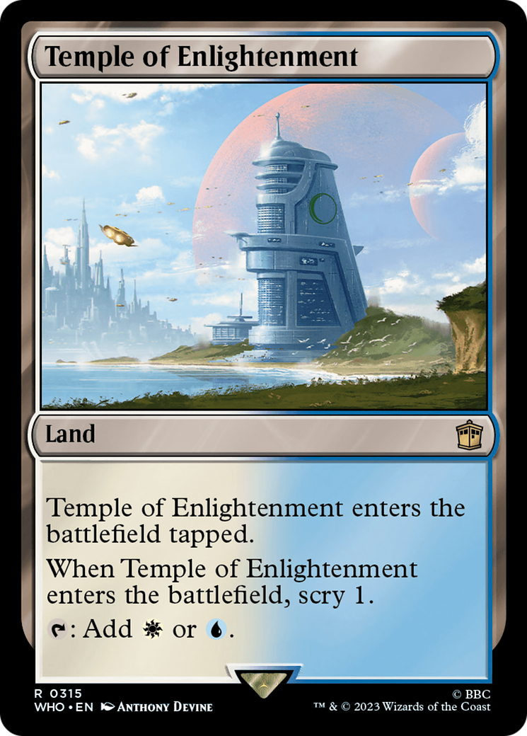 Temple of Enlightenment (WHO-315) [Doctor Who] MTG Single Wizards of the Coast