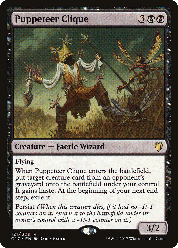 Puppeteer Clique (C17-121) [Commander 2017] MTG Single Wizards of the Coast